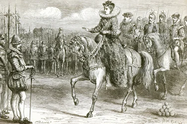 Queen Elizabeth at Tilbury